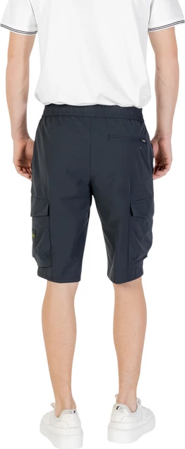 Bermuda hlače Boss za moške, modre