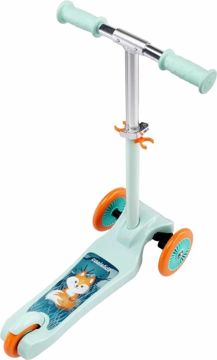 Otroški trotinet Coolslide, modro-oranžen