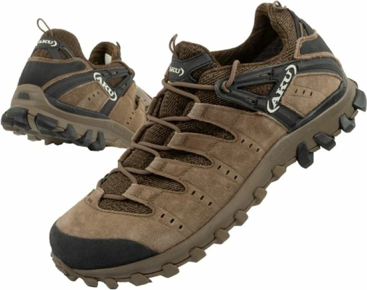 Gorski tekaški copati Aku, rjavi - moški