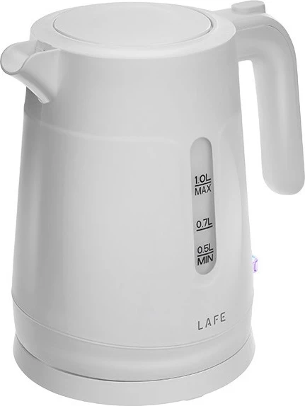 Električni čajnik 1 L, Lafe Essential S, bel
