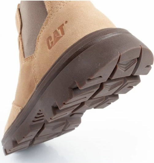 Škornji za moške Caterpillar Practitioner, krem