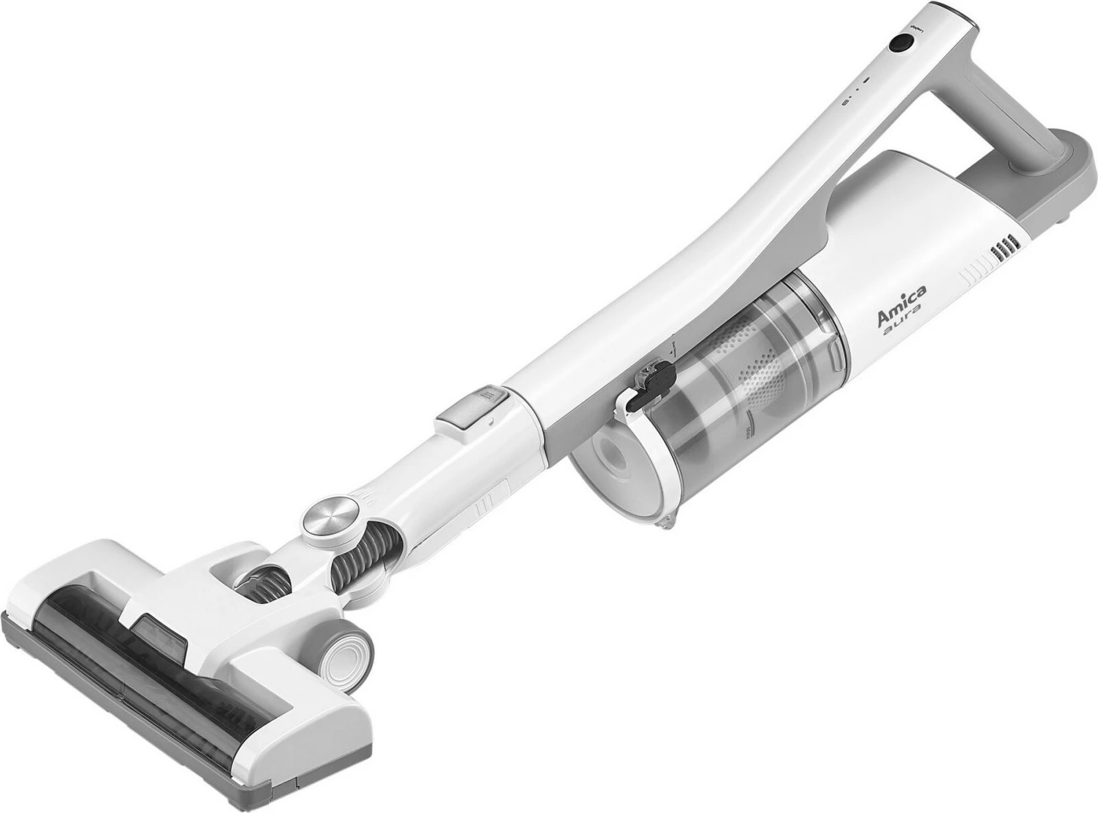 Pokončni brezžični sesalnik Amica AURA VM 7050, 450 ml, bel