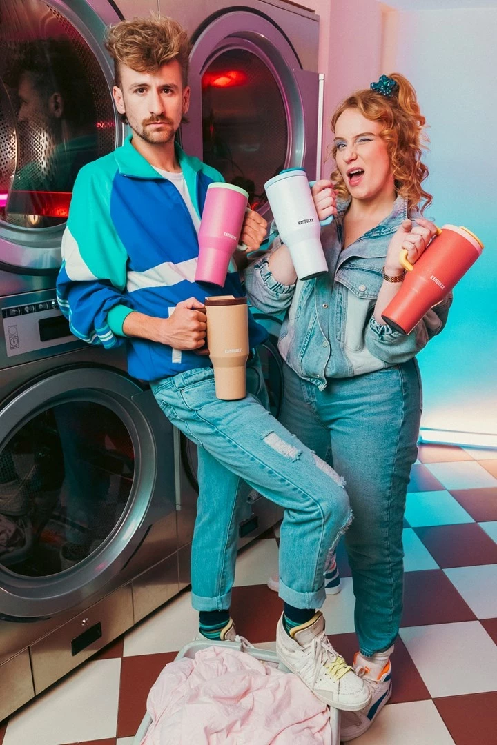 Termos Kambukka Rio Tumbler 950 ml, Almond Dream, bronast