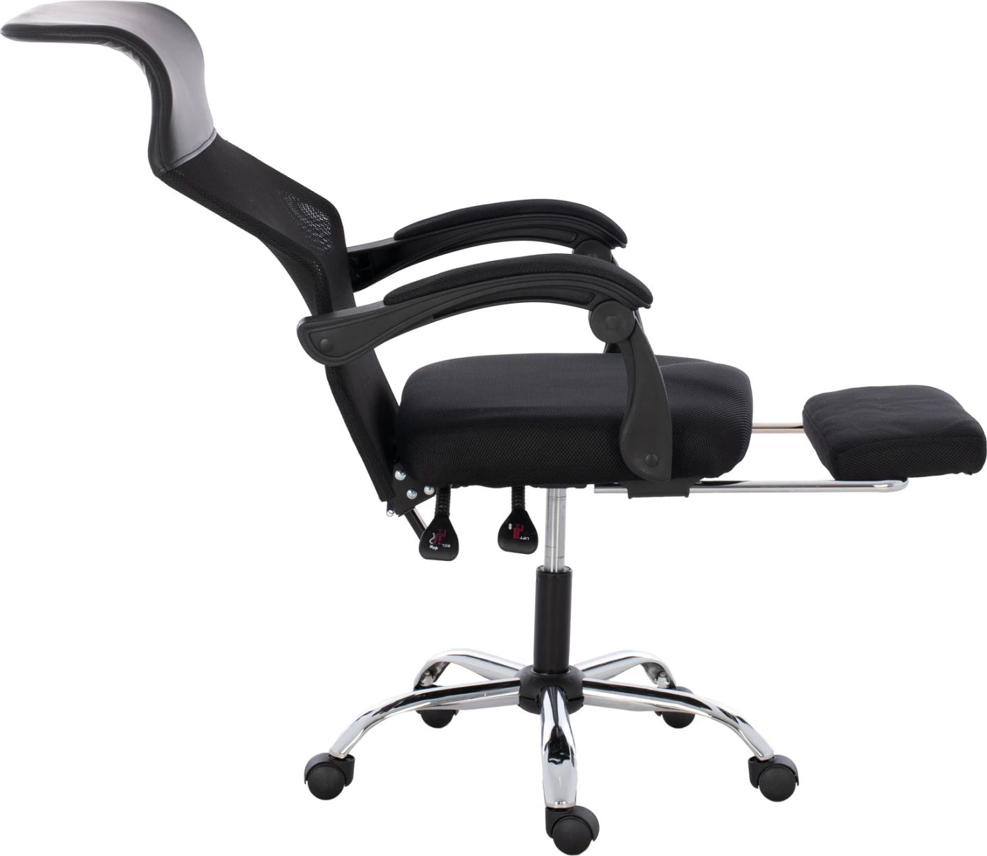 Pisarniški stol črne barve FH1159.01 57x57x122 cm