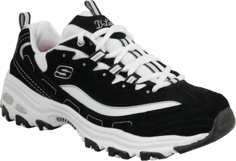 Superge, ženske, črne Skechers D'Lites Biggest Fan W 11930-BKW