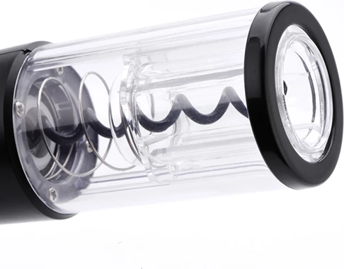 Električni odpirač vina Adler AD 4490, LED luč, rezalnik folije v kompletu, za zamaške 20–24 mm, 4xAA (brez baterij), črn