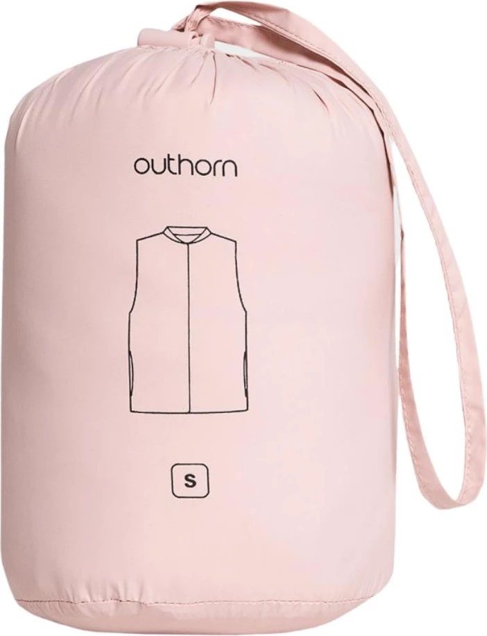 Telovnik za ženske Outhorn, rožnat