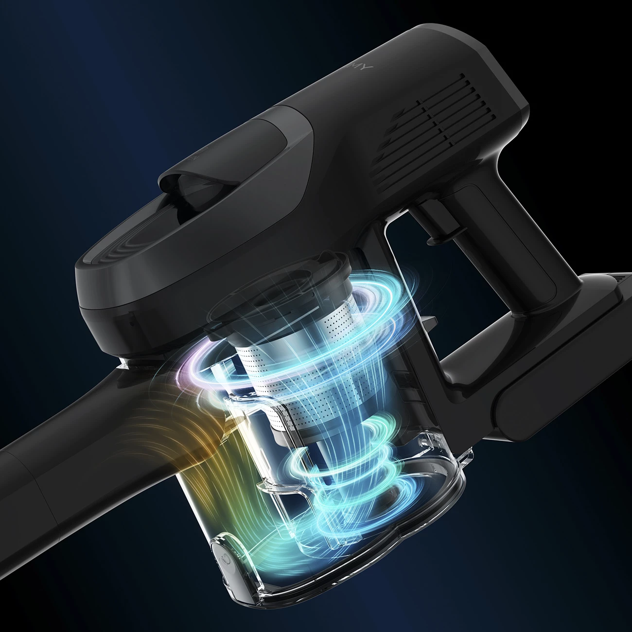 Brezžični sesalnik JIMMY JV83 Pro, 500 W, 0,5 L, z LED zaslonom, črn