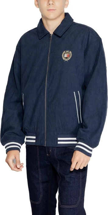 Jakna Tommy Hilfiger Jeans, moški, modra