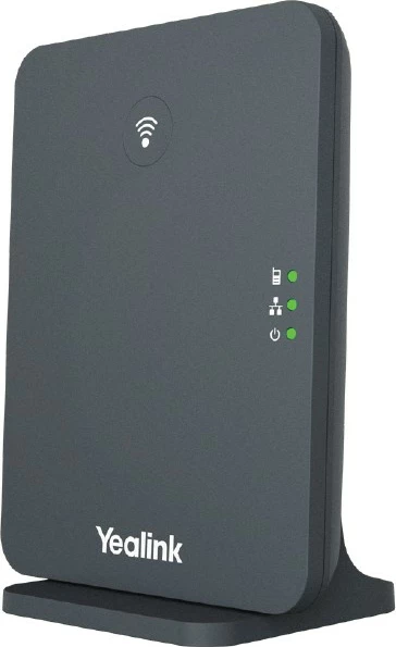 DECT IP baza, Yealink W70B, 300 m, SNTP/NTP, UDP/TCP/TLS, AES, HTTPS, SHA-256/384/512, TLS, CAT-iq2.0, AGC, AJB, AMR-WB, CNG, G.722/G.726/G.729/G.729A, PLC, VAD, iLBC, IEEE 802.1Q/802.1p/802.1x/802.3af