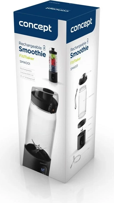 Brezžični blender CONCEPT SM4001, črn