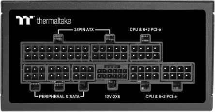 Modularen napajalnik Thermaltake ToughPower SFX, 850 W, 80 PLUS Platinum, črn