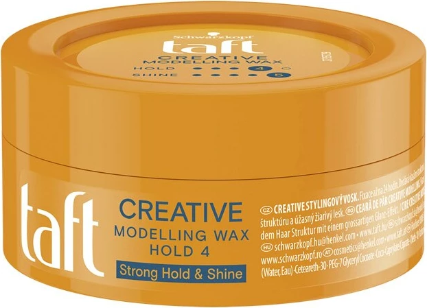 Vosek za lase Taft Creative 75 ml