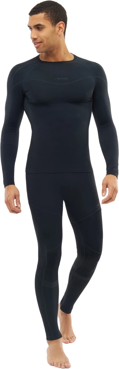 Termo spodnje perilo za moške Viking, črno