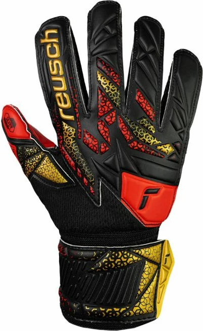 Vratarjeve za otroke Reusch, črno-rdeče