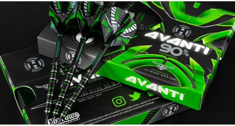 Športne puščice Harrows Avanti, za moške in ženske