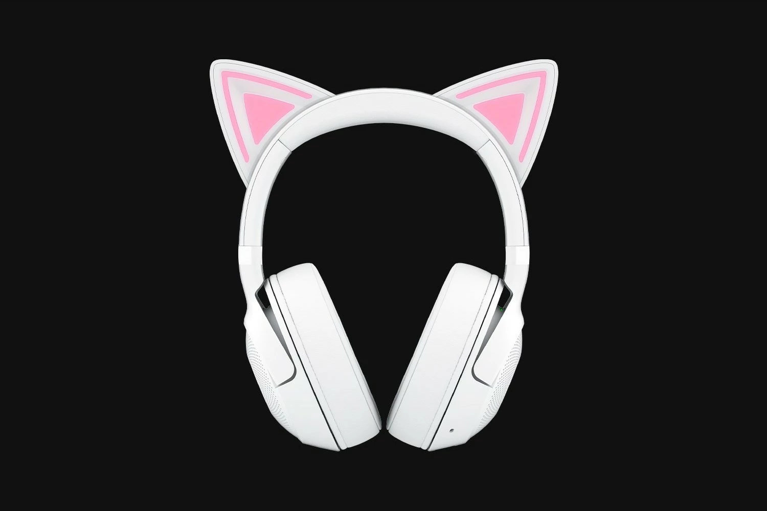 Slušalke brezžične, Bluetooth, 40 ur, bele, Razer Kraken Kitty V2 BT