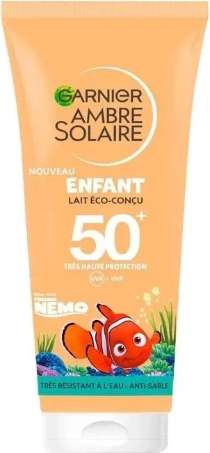 Zaščitni sončni balzam za otroke SPF50+ 100 ml, Garnier Ambre Solaire Eco
