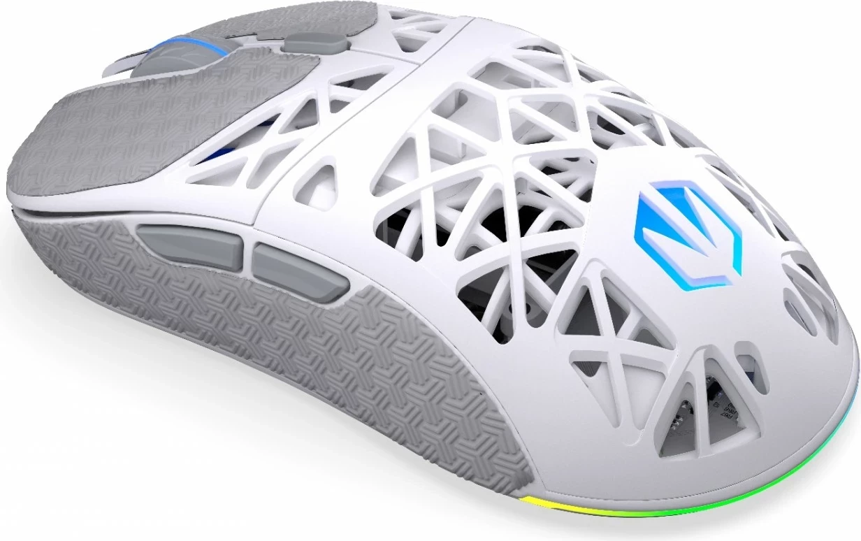 Brezžični miš Endorfy LIV Onyx, RGB, bel