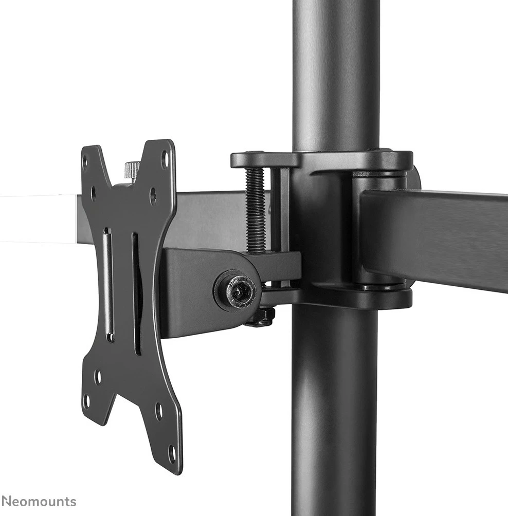 Nosilec za 3 monitorje Neomounts FPMA-D550DD3BLACK, 13–27", nastavljiva višina, črn Nosilec za 3 monitorje Neomounts FPMA-D550DD3BLACK, 13–27", nastavljiva višina, črn