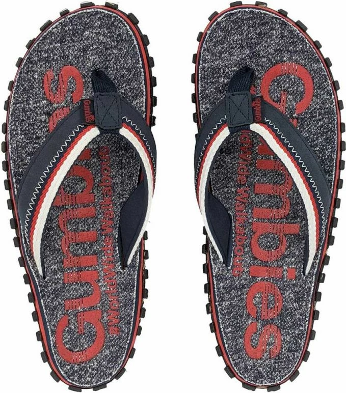 Klobuk za moške in ženske Gumbies Cairns C-CA-UNI-R, rdeč in temno moder