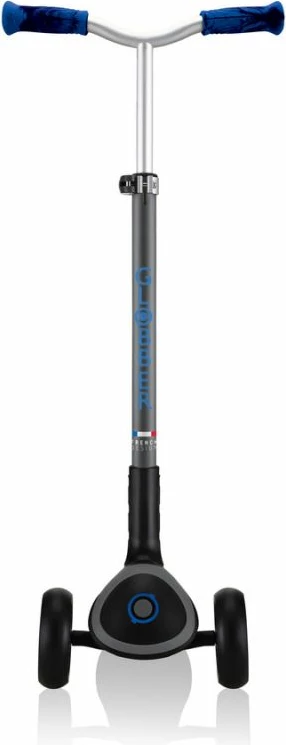 Otroški skiro z tremi kolesi Globber, črn in moder