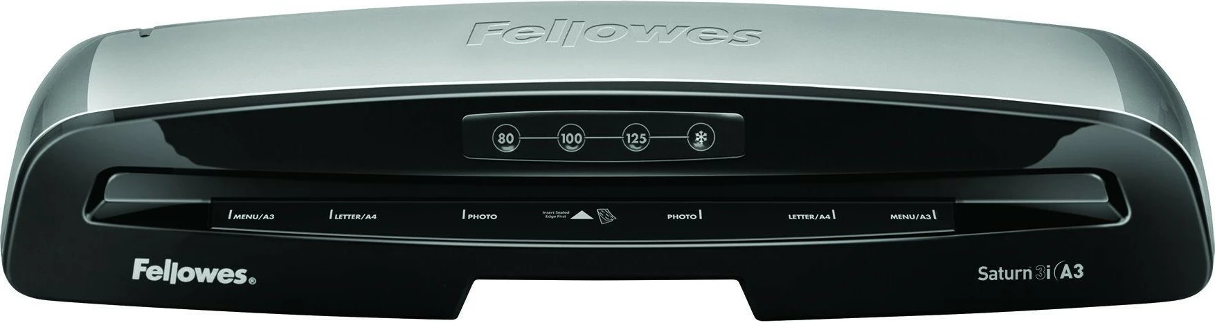Laminirnik Fellowes Saturn 3i, A3, hladno/toplo, črno/srebrn