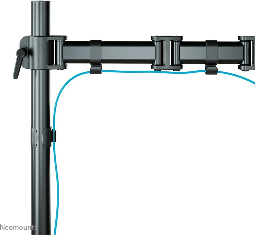 Prilagodljiv krog za monitor, Neomounts NM-D135BLACK, za mizo, 10–27 in, nastavljiva višina, črn Prilagodljiv krog za monitor, Neomounts NM-D135BLACK, za mizo, 10–27 in, nastavljiva višina, črn