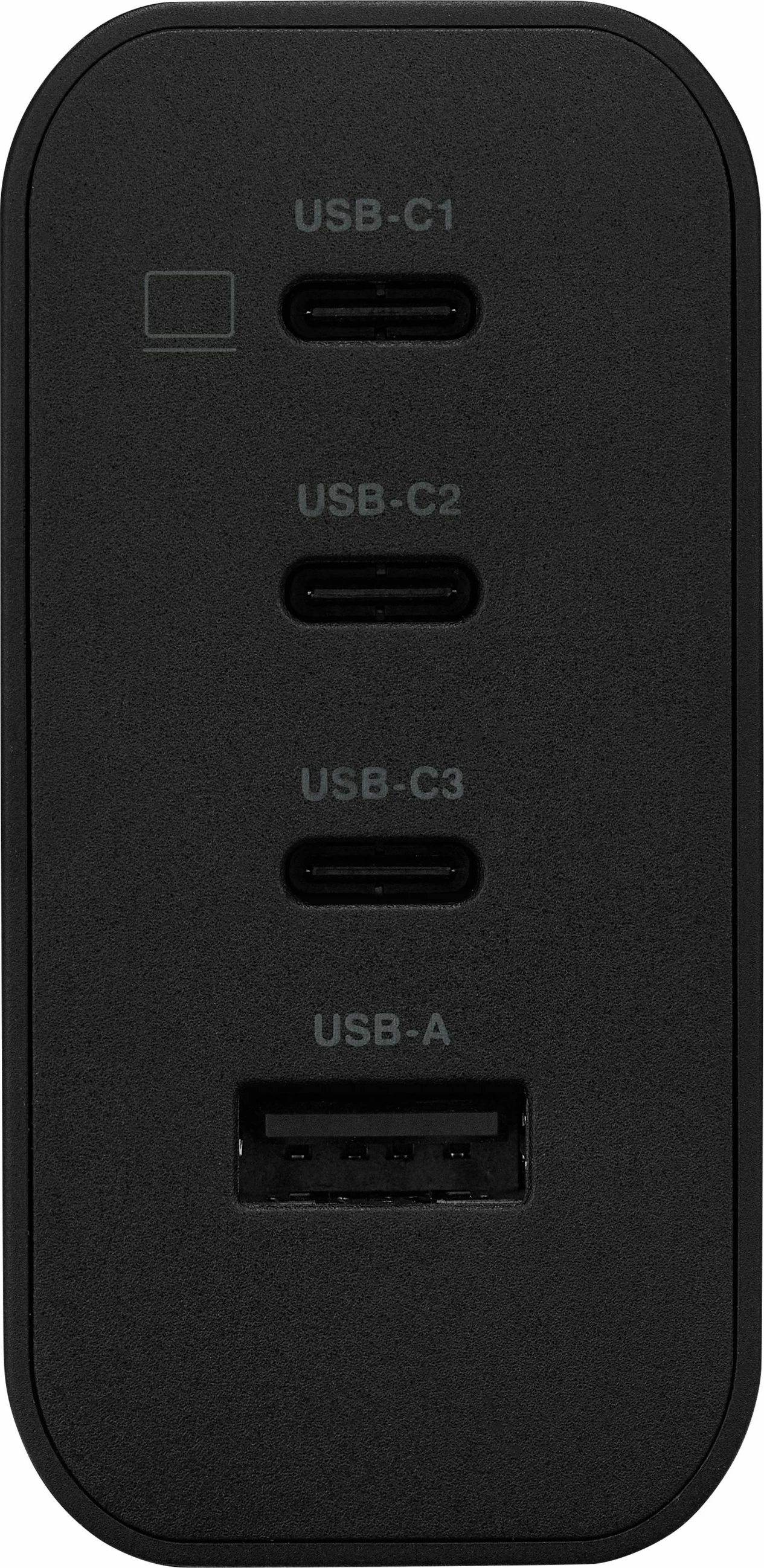 Univerzalni polnilec 140W USB-C GaN, 4 vrata, ASUS ROG, črn