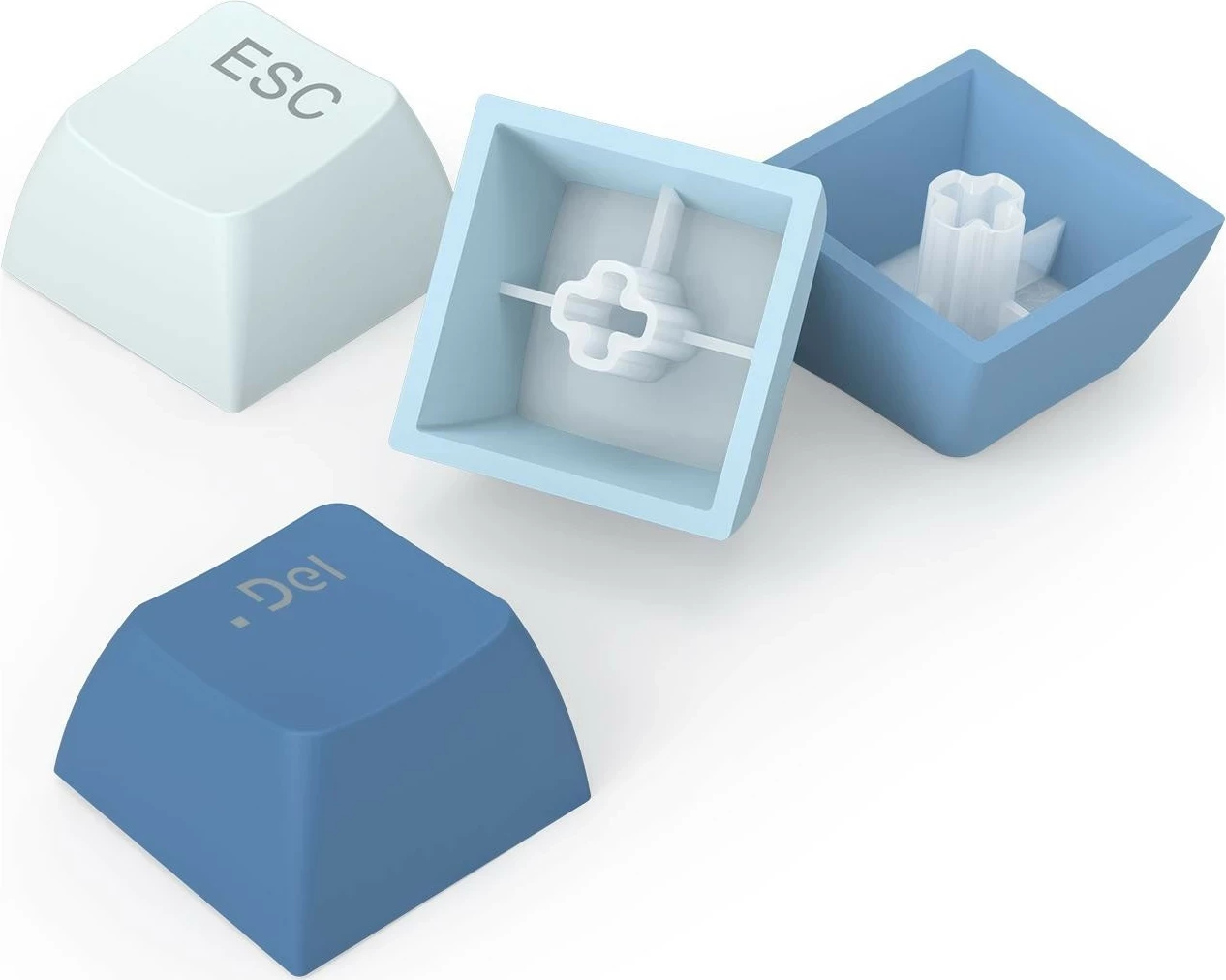 Keycaps z ombre modrim odtenkom Redragon A134