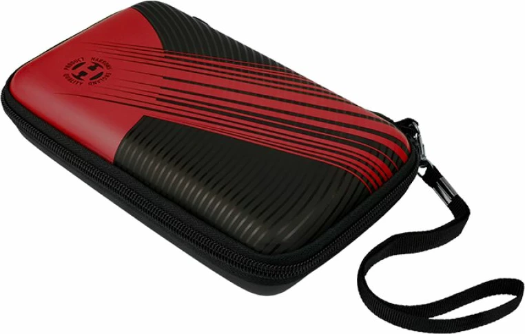 Kompaktna škatla za puščice Harrows Blaze Pro 6, črno-rdeča