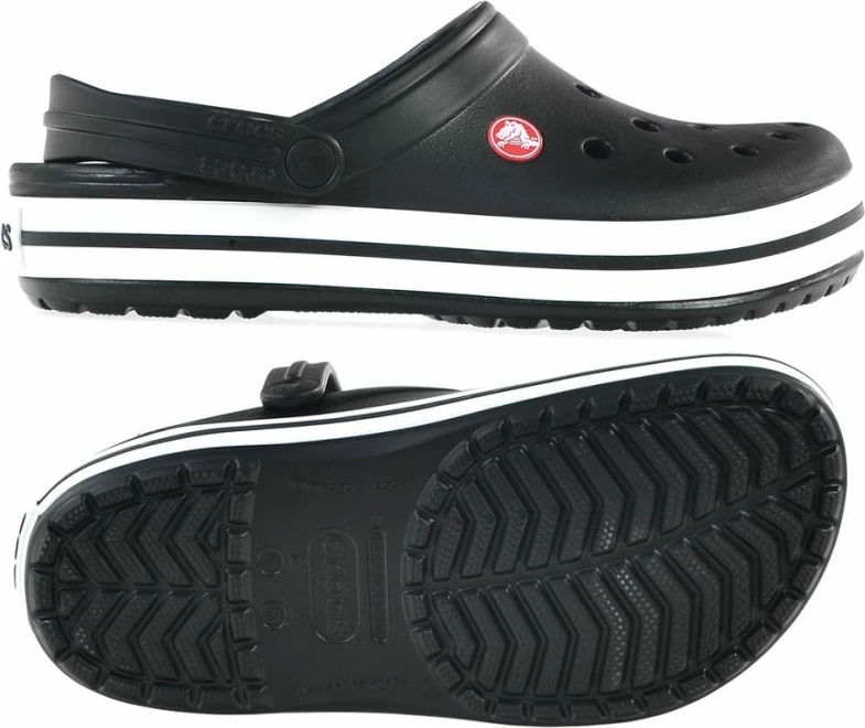 Sandali Crocs, črni