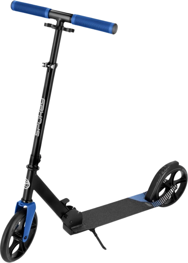 Trotinet unisex Spokey, črn in moder
