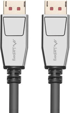 Kaḃl̇o DisplayPort 1,8 m, 8K, črn LANBERG