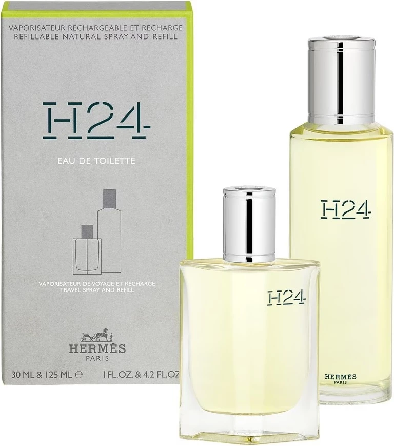 Eau de Toilette, Hermes H24, 30 ml + refill 125 ml