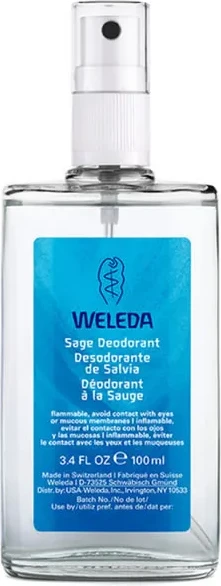 Naravni deodorant z izvlečkom žajblja, Weleda, 100 ml