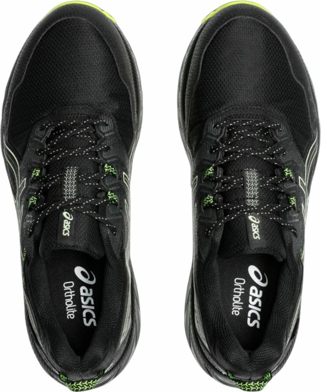 Tekstilne tekaške atletske copate, Asics Gek Venture 9, črne