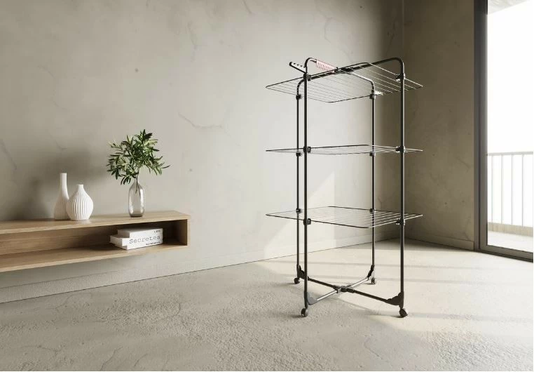 Sušilnik perila Vileda Mixer 3 Ultimate, 30 m, črn