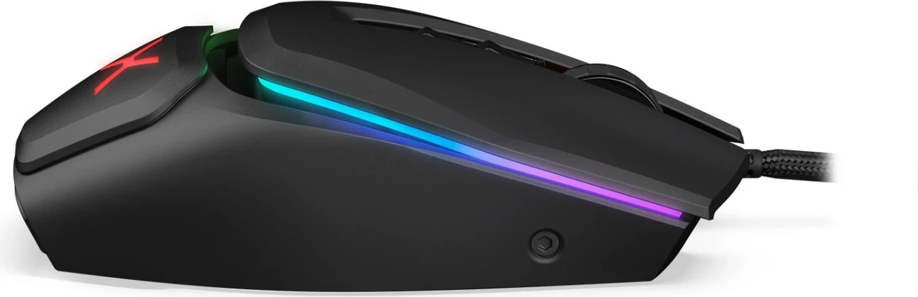 Gaming miška CROSS BOT RGB, Krux, črna