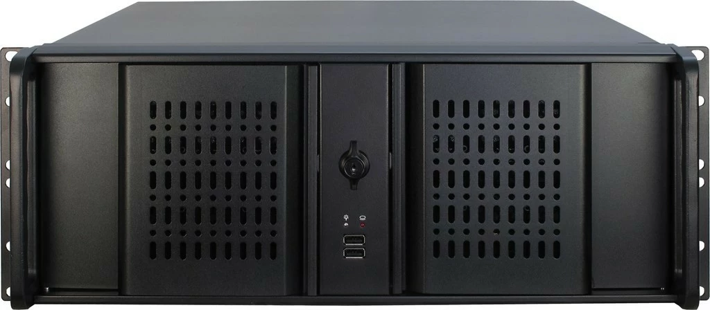 Serversko ohišje 4U Inter-Tech 4U-4098-S, Rack, ATX, micro ATX, Mini-ITX, črno