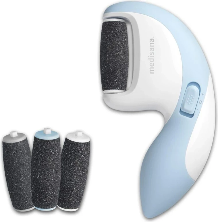 Pilica za pete na baterije Medisana CR 870, bela/modra