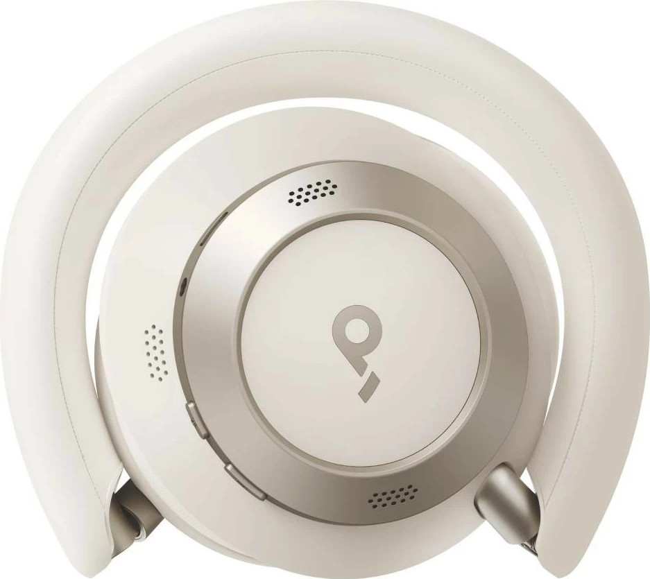 Brezžične slušalke z aktivnim dušenjem hrupa Anker Soundcore Space One Pro, Bluetooth 5.3, bele