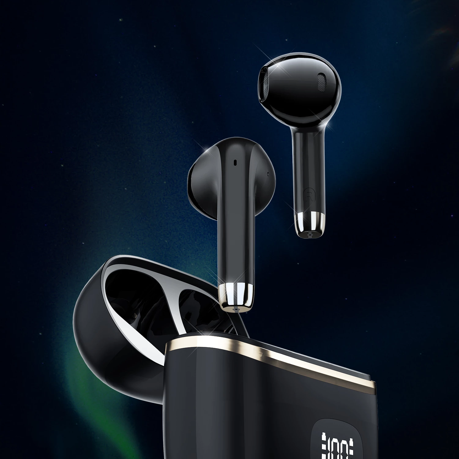 Brezžične slušalke in-ear Dudao U15Pro, Bluetooth 5.3, črne