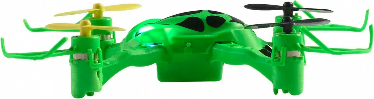 Majhen plastičen dron z daljinskim upravljalnikom, črno-zelene barve, Revell RC Froxxic