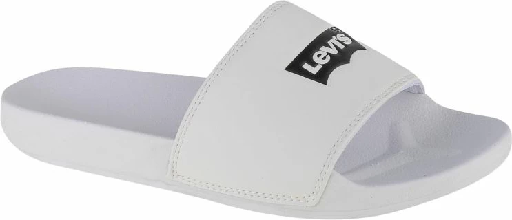 Natikači za ženske in moške za plažo in bazen Levi's June Babytab, beli