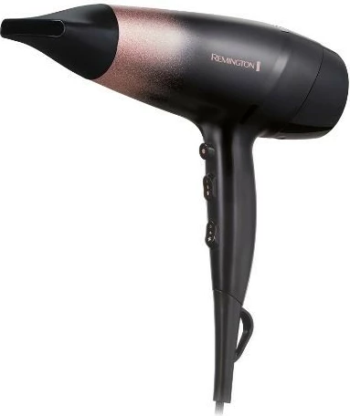 Sušilnik za lase Remington D5305 Rose Shimmer, 2200 W, črno/roza