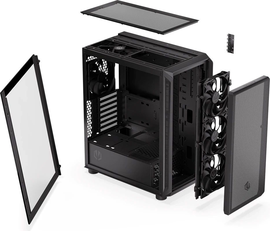 Ohišje ENDORFY Arx 500 Air, črno