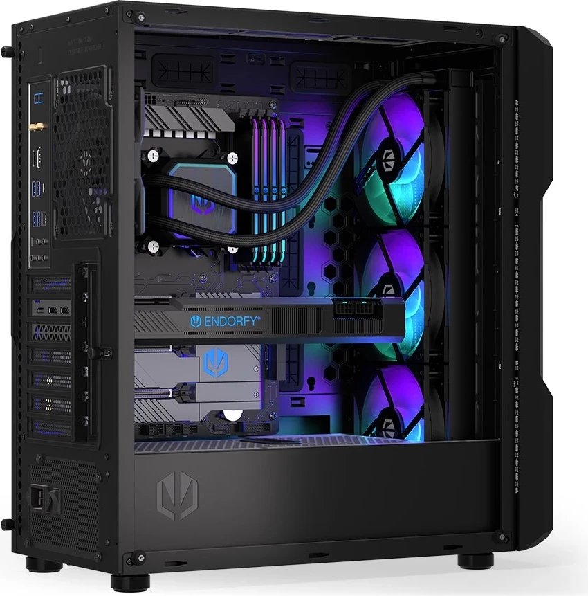 Fazno hlajenje procesorja ENDORFY Navis F360 ARGB, črno