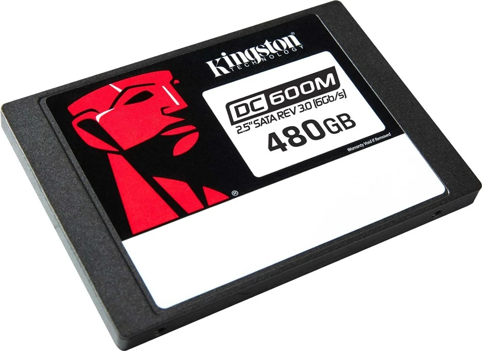 SSD 2,5" 480 GB Kingston Technology DC600M, serial ATA III 3D