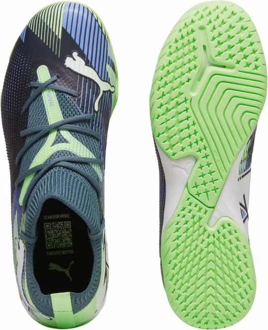 Notranji nogometni copati za otroke, Puma, modri